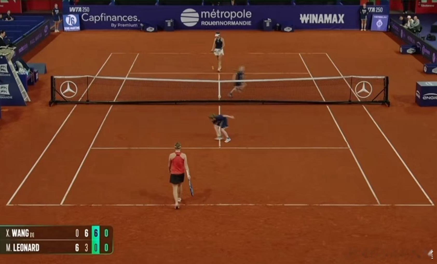 这个比分你们想到谁了？鲁昂赛资格赛，头号种子王欣瑜0-6/6-3/6-0逆转本土