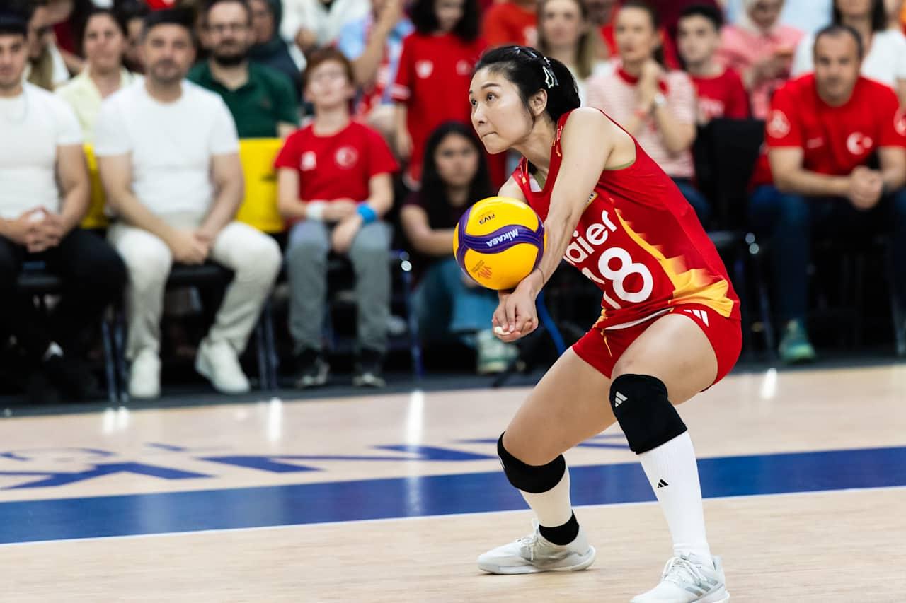随着中国女排3-0哈萨克斯坦，球员评分如下，最佳球员不是吴梦洁中国女排3-