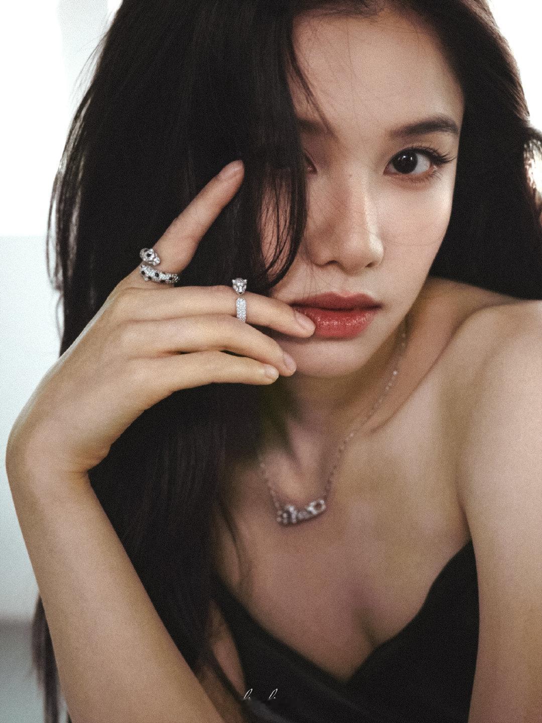 🖇️有些与生俱来的称之为天赋Llvv｜#张婧仪珍珠拟人#｜​