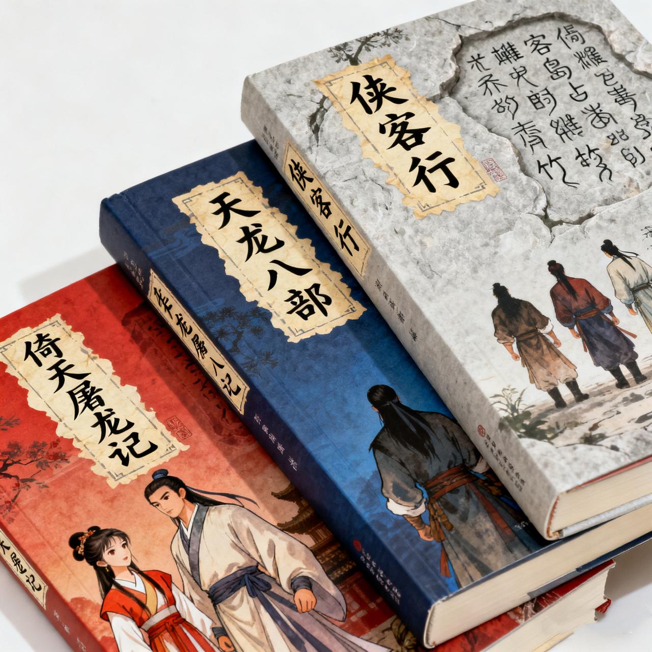 同样是捡到书，金庸小说里面男主角捡到书和我捡到书境遇天差地别啊[笑着哭]第一位