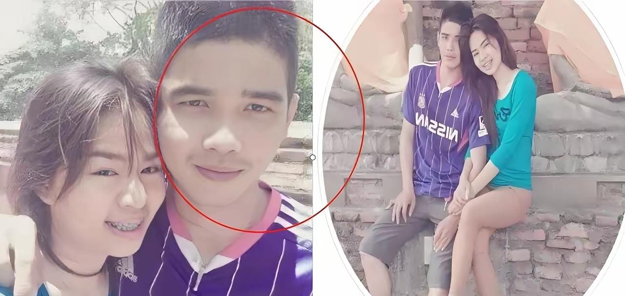 这是欧拉弄以前的男友，年轻帅气。如果我是欧拉弄我宁可嫁给平民小伙，也不嫁给74岁