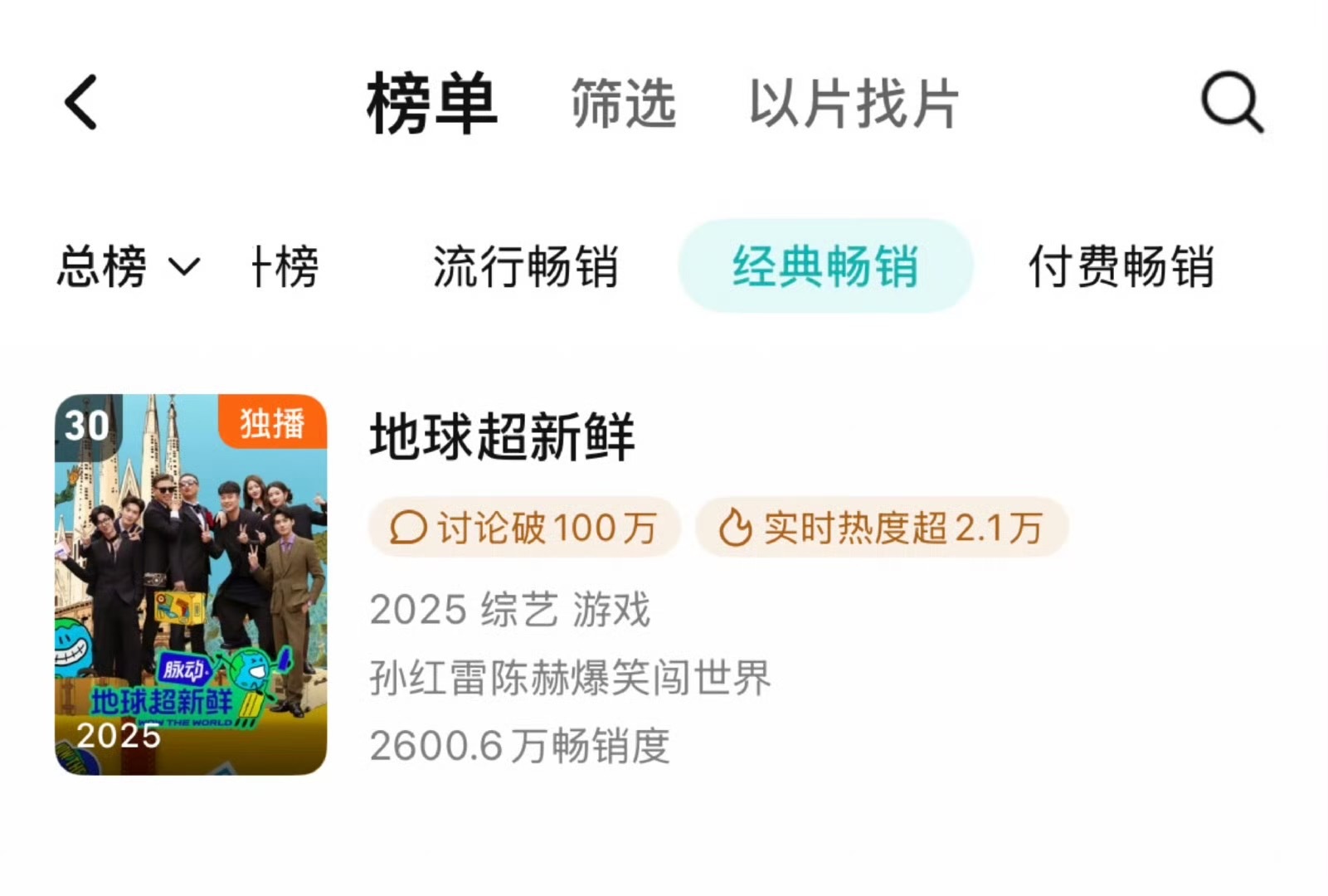 🎉：刘宇宁地球超新鲜闯入腾讯年榜啦，开播仅仅才一个月就闯入年榜，是2025年腾