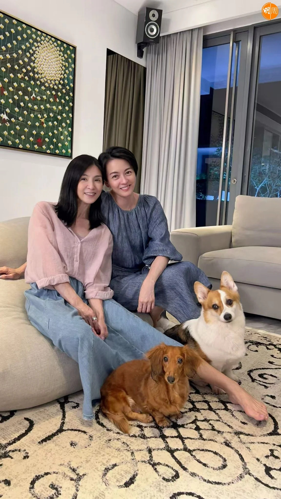 杨采妮和梁咏琪。