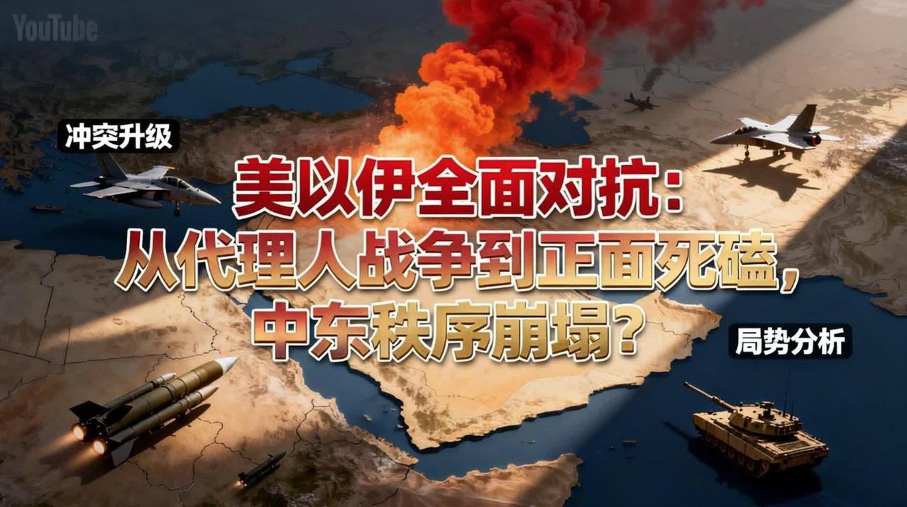美媒称，美以和伊朗这场冲突，反倒帮美国躲开了跟中国开战的可能，虽然这场冲突最大代