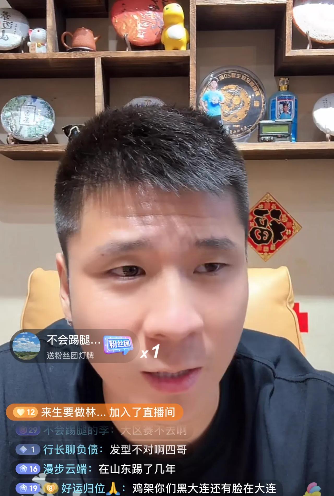 7月20日，前国脚赵明剑宣布，在为中冠大连涵瑀踢了两场比赛后，我决定放弃并就此退