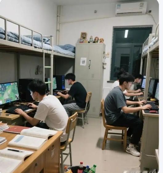 “彻底破防了！”近日，一位家长悄悄来到儿子的大学宿舍，在门口静静站了五分钟。四人