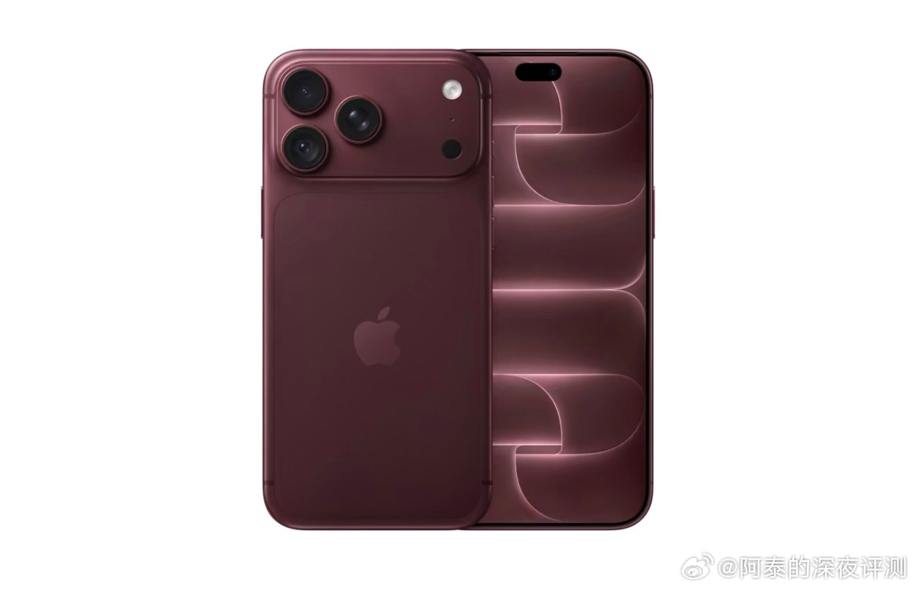 iPhone18Pro勃艮第酒红色卖爆了每年苹果的新配色都是大热的选择，因为只有