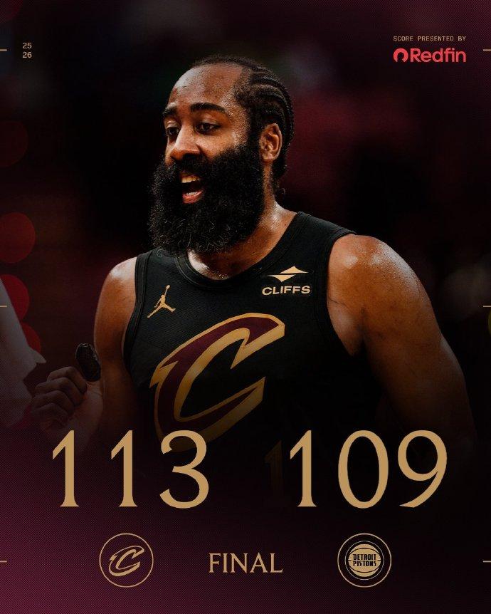 完美适配！哈登加盟骑士后：1、球队战绩：8胜1负2、场均时间：32.7分钟