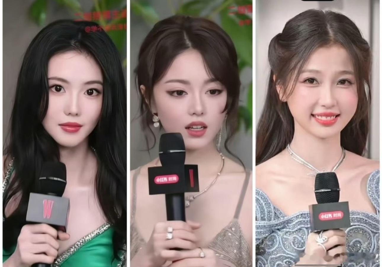 三个不同风格，喜欢谁的妆容？​​​