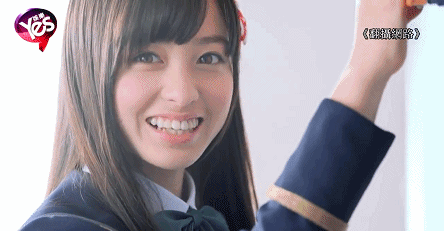 就是现在的 桥本环奈 ▼ 日媒称她为 「 千年一遇的少女偶像」 ▼ 她