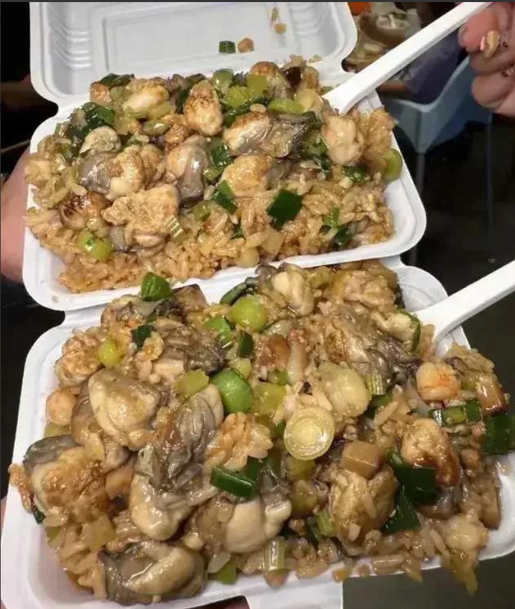 海鲜炒饭，猜猜是哪里的？