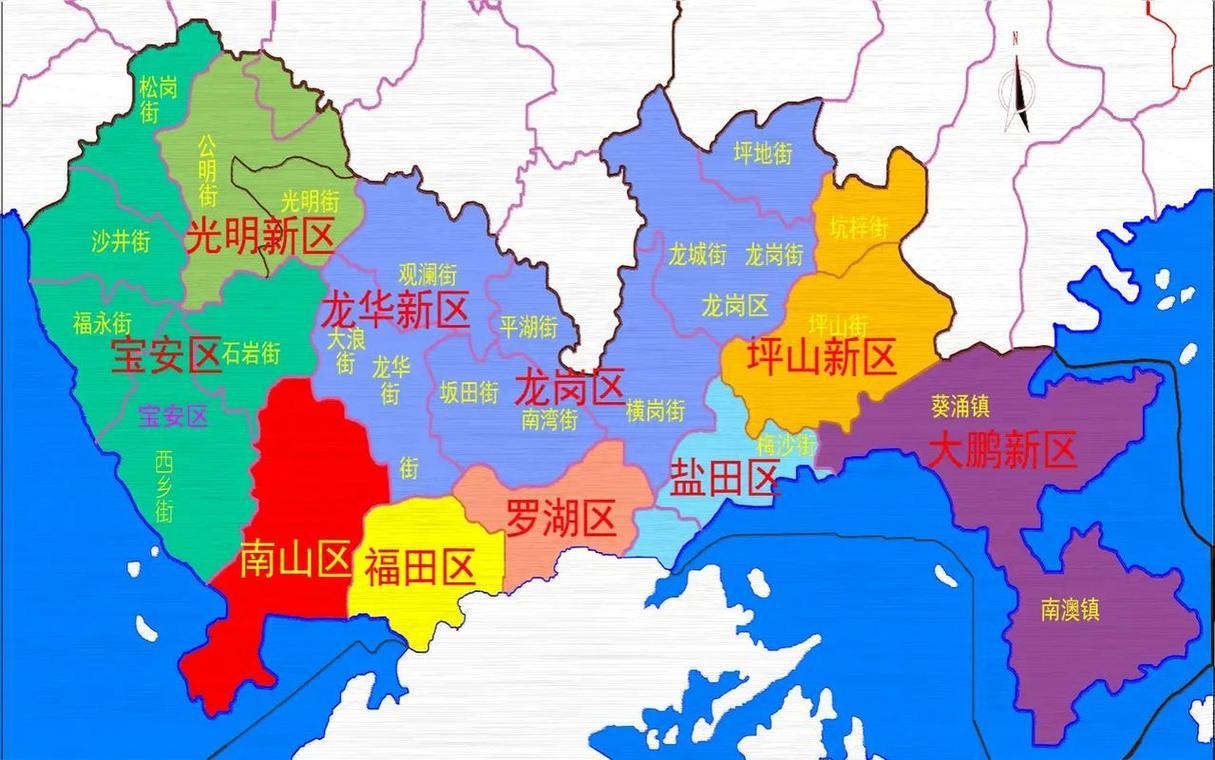 目前深圳市域面积仅约1997平方公里，不到上海（约6340平方公里）的1/3，城