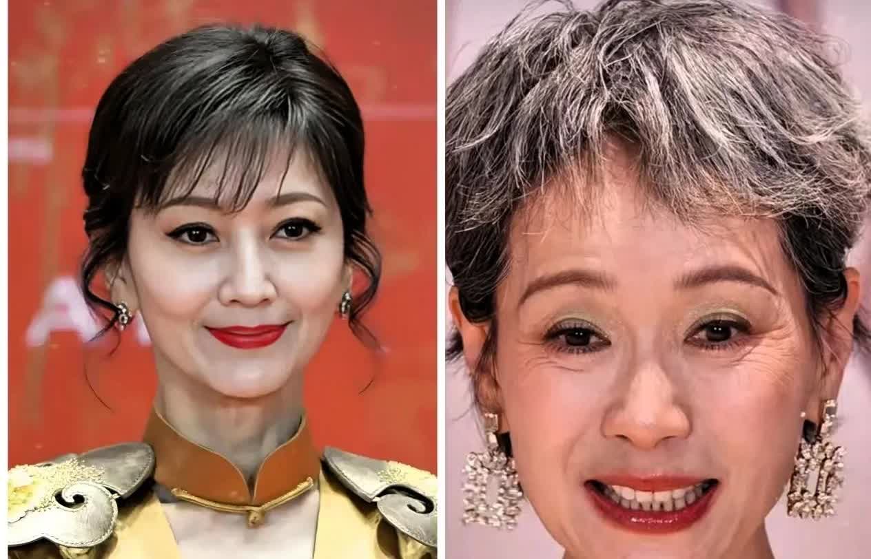 我问闺蜜：“你老了以后更愿意变成赵雅芝还是叶童？”闺蜜白了我一眼：“这题