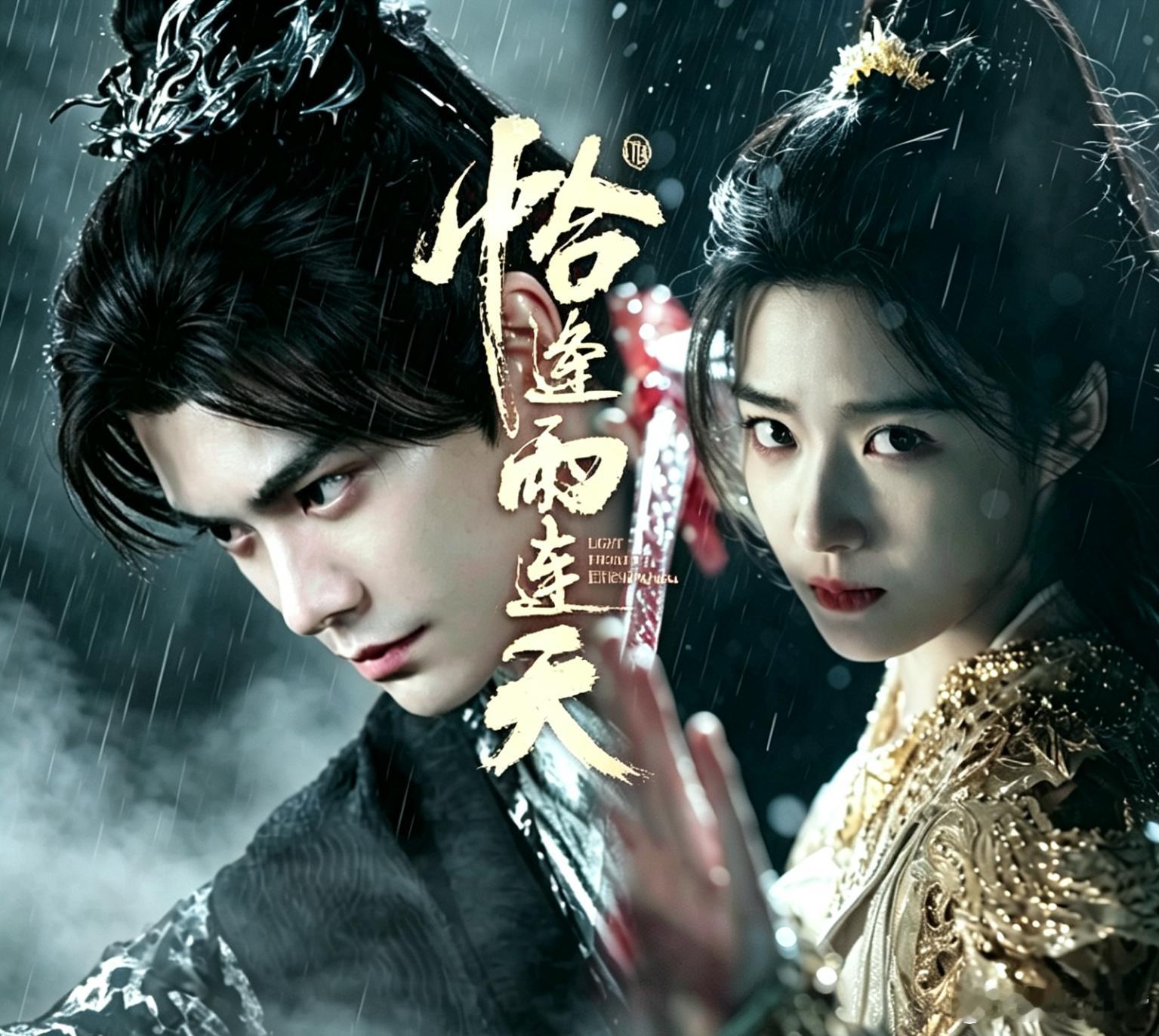 吃🍉柠萌《恰逢雨连天》演员阵容编剧：沈念青导演：李木戈领衔主演：丁禹兮卢昱