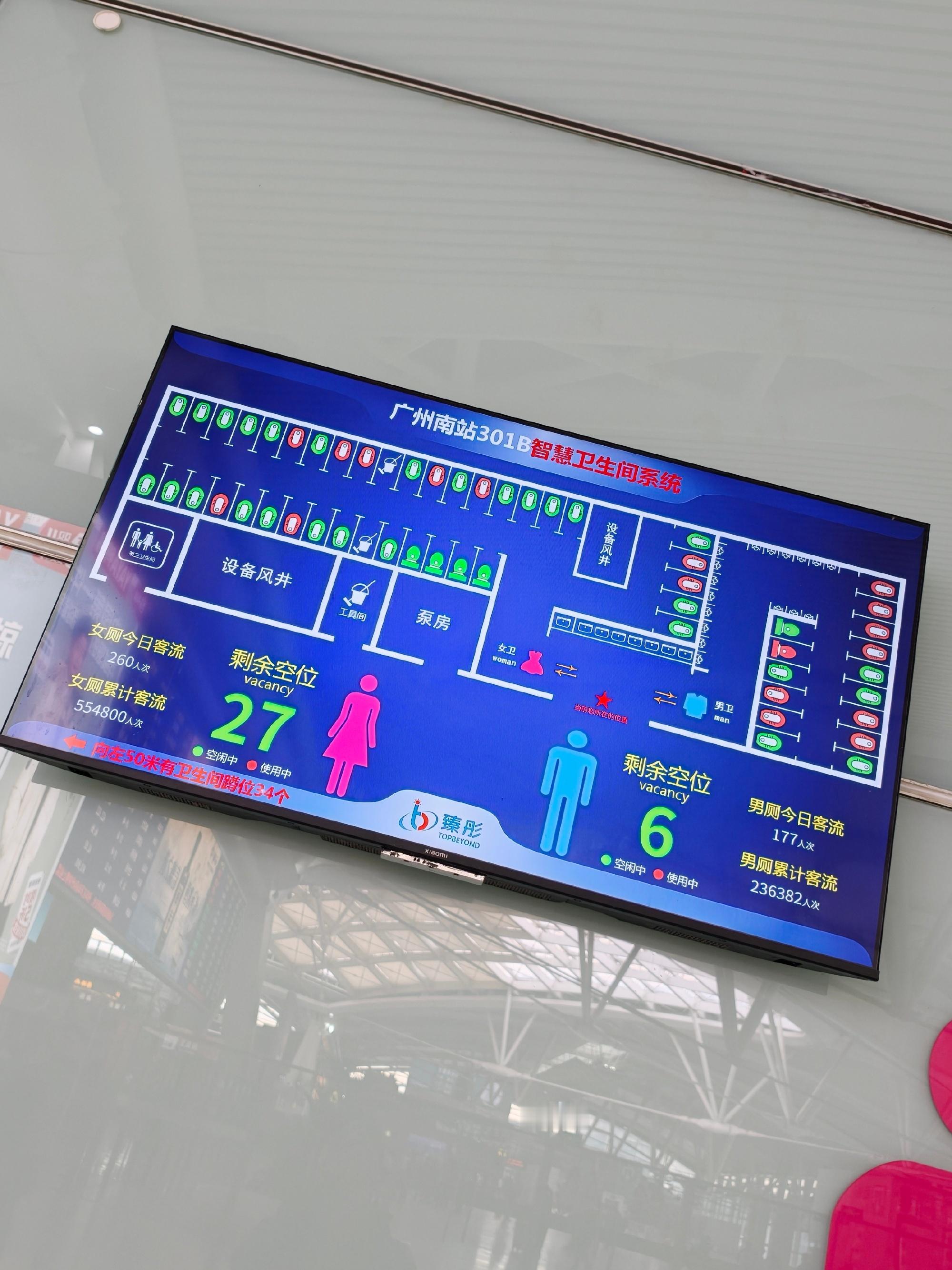 厕所都用上高科技了