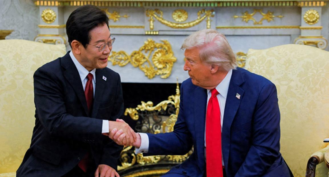 🌞朝鲜的回应来得真快，特朗普和李在明脸往哪儿搁，中国不用回应了！特朗普和