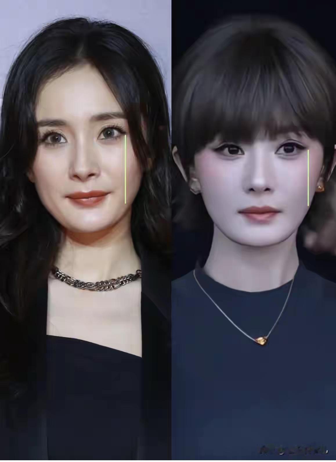 网友发文杨幂这是又整了呀！现在的女演员把心思都用在脸上了演技却无心打磨