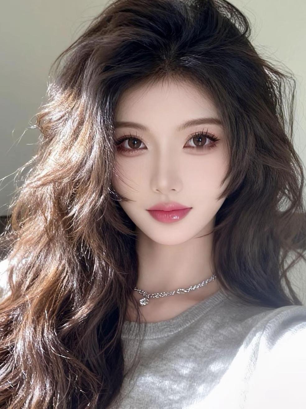 大波浪卷发的魅力！🌟✨