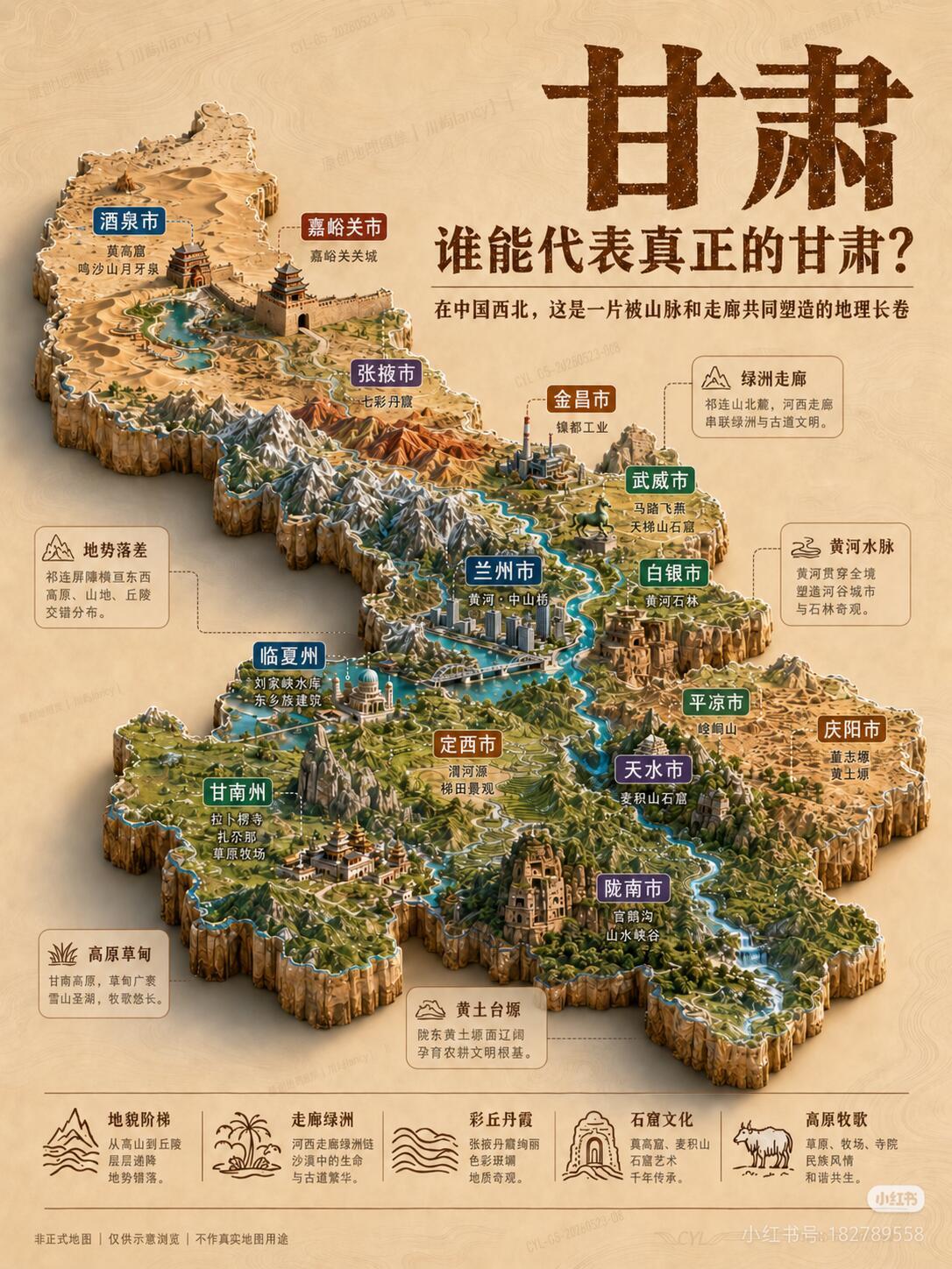 甘肃，一个兵家必争之地，一个出了很多传说的地方，一个有很多神秘之地的省份。
