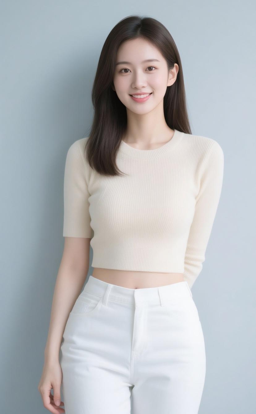 现在真是漂亮的一抓一大把，我才算什么呀…顶多算耐看型吧！[灵光一闪