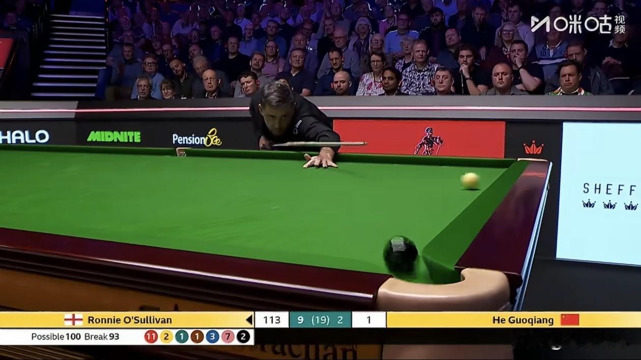 奥沙利文10-2贺国强，赛后我发现3个没想到[玫瑰]1、没想到国强只赢两局，