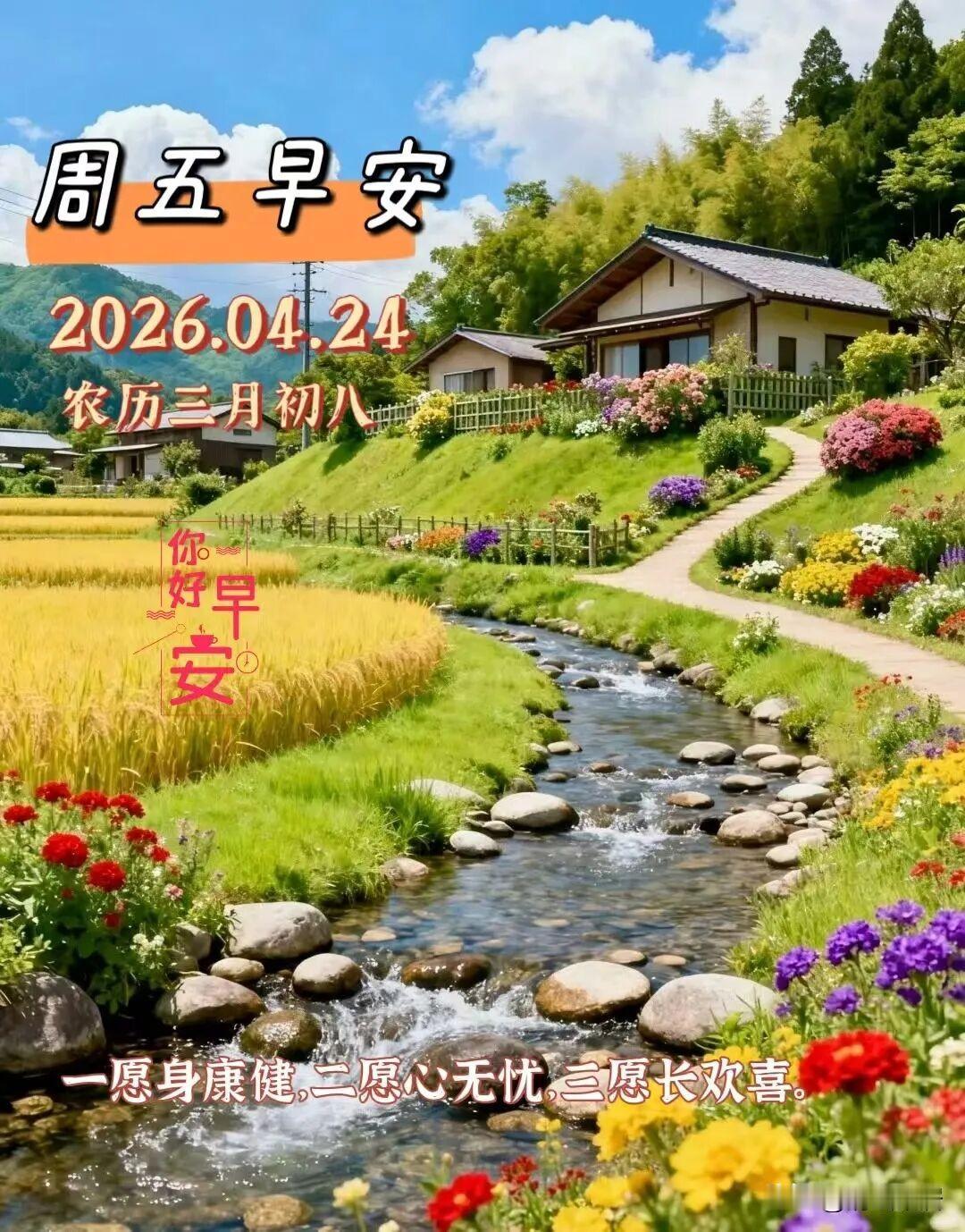 今年春天最想实现的心愿希望春天风调雨顺，能让瓜果蔬菜正常发芽生长，我们能早点吃到