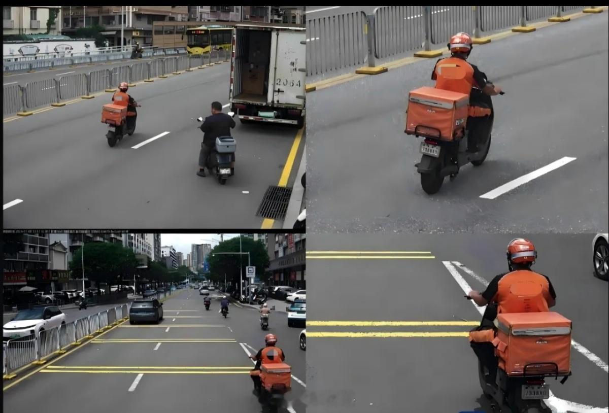 深圳交警：开始试点电动自行车区间测速。整治期间，交警会拦下违规在机动车道内行驶的