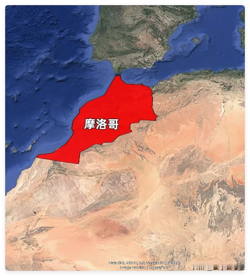 摩洛哥，一个只有46万km²的沙漠小国，为何“装了”3840万人？走进超市，