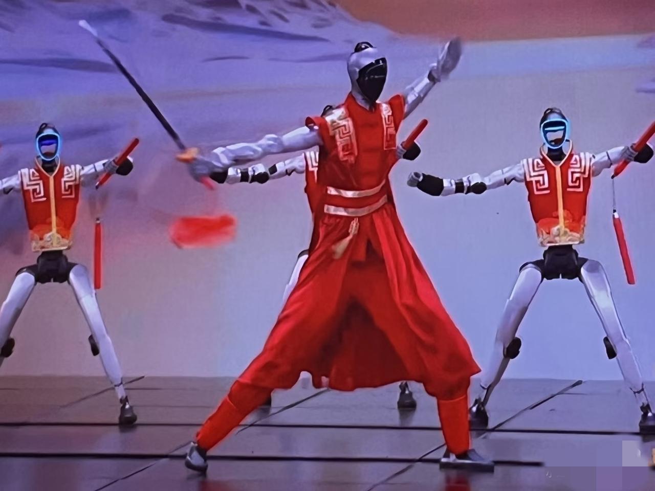 在越南的同学问我他被机器人舞剑给震惊到了，问我有什么含义？我告诉他，有这三点：