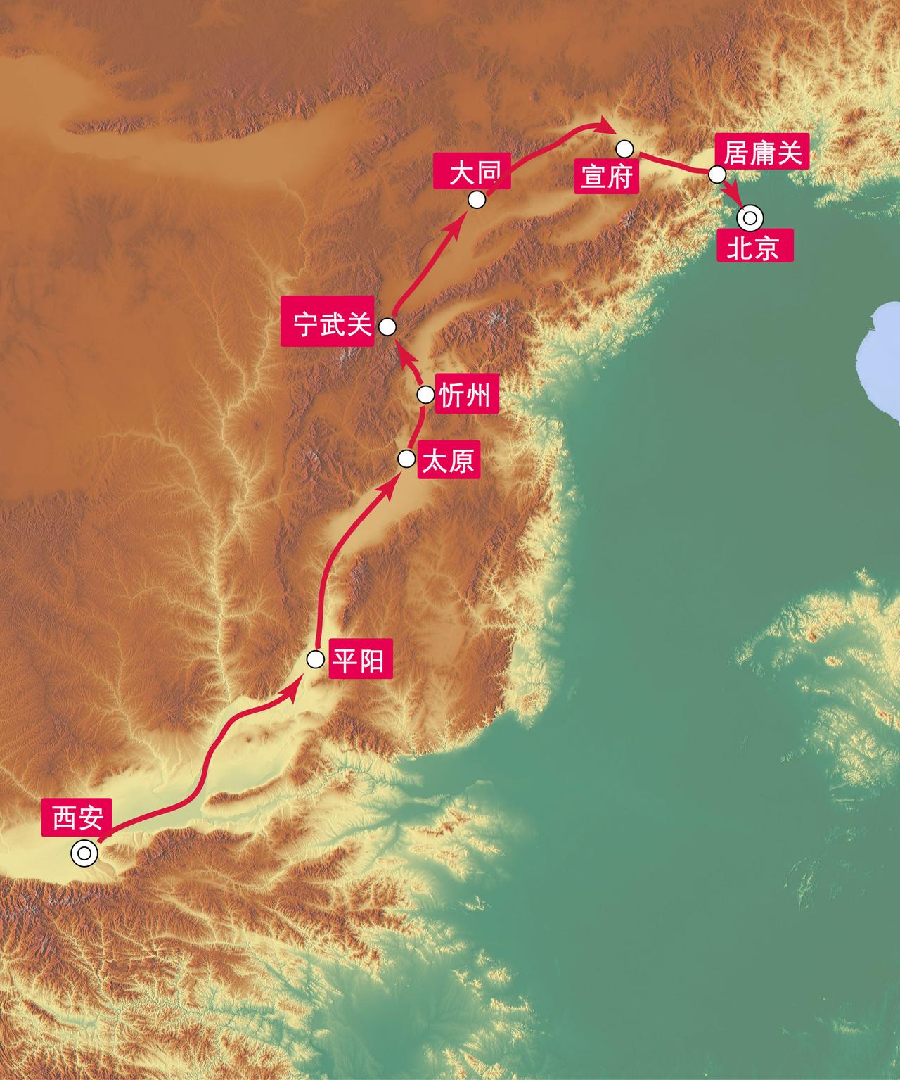 李自成长途突袭北京，为何沿途官员和将领都不战而降。1644年，李自成从西安出发，