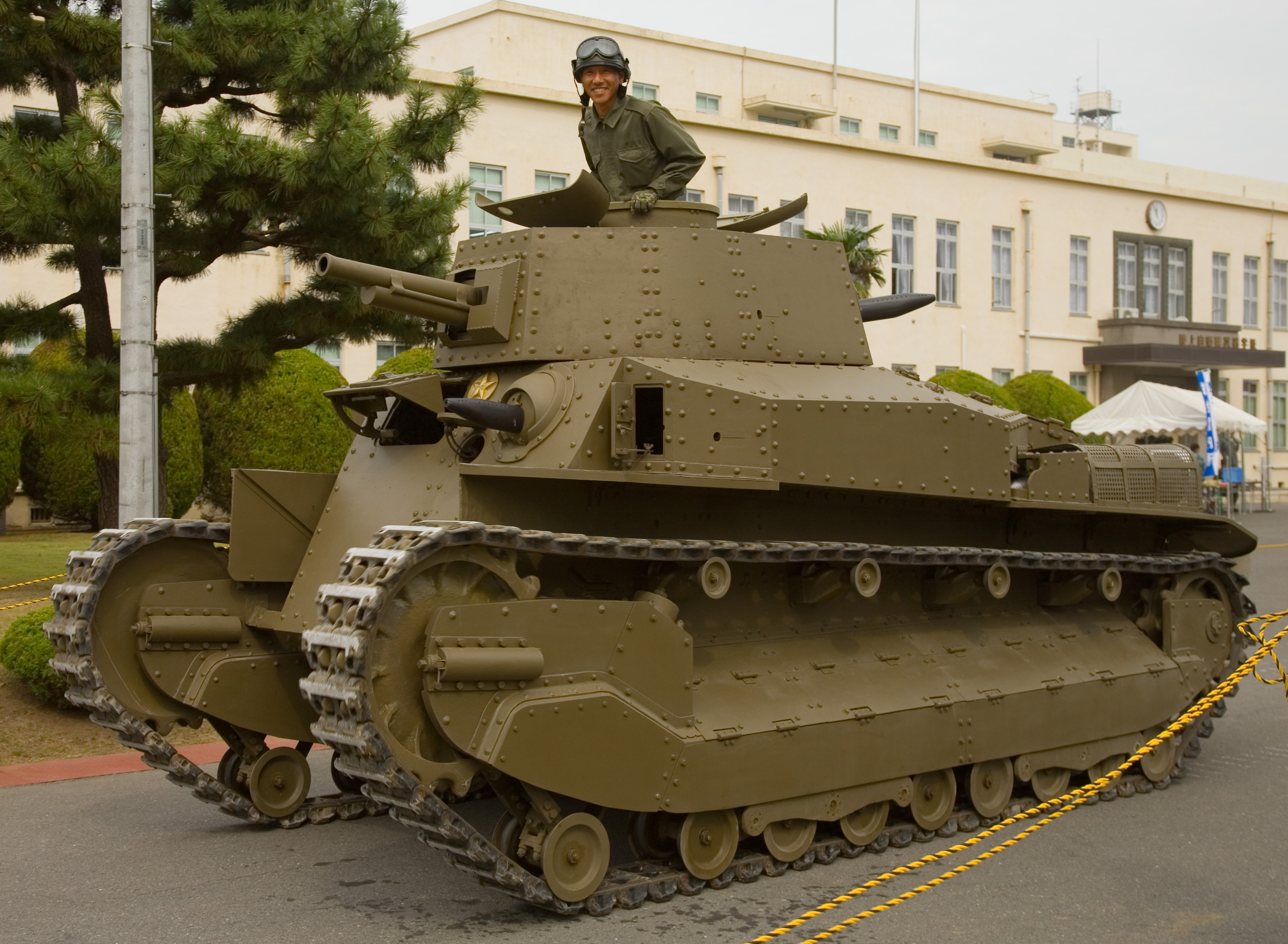 二战日本4式kenu轻型坦克