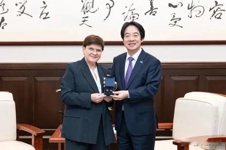 赖清德今（21日）见欧洲议会波兰籍保守党团议员团，他并叫嚣，感谢欧洲议会通过多项