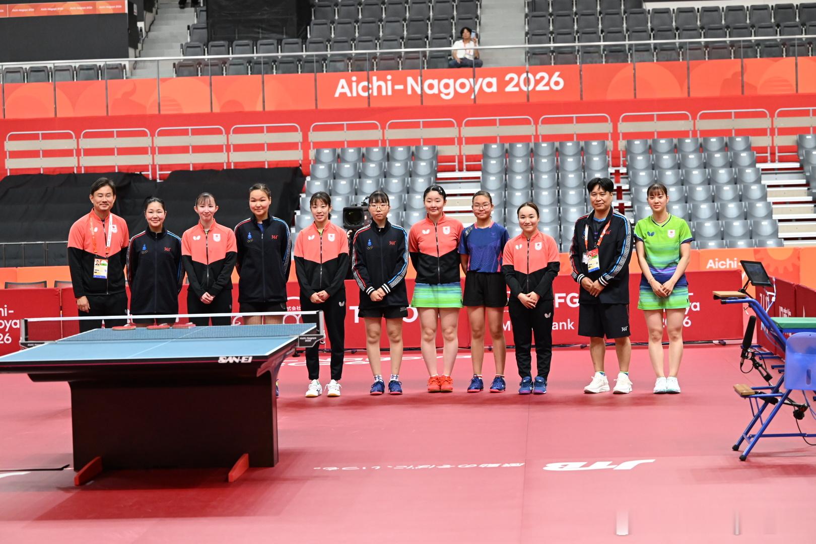 【日媒】亚运会乒乓球比赛开幕，女子日本代表队由张本美和、伊藤美诚、长崎美柚3名