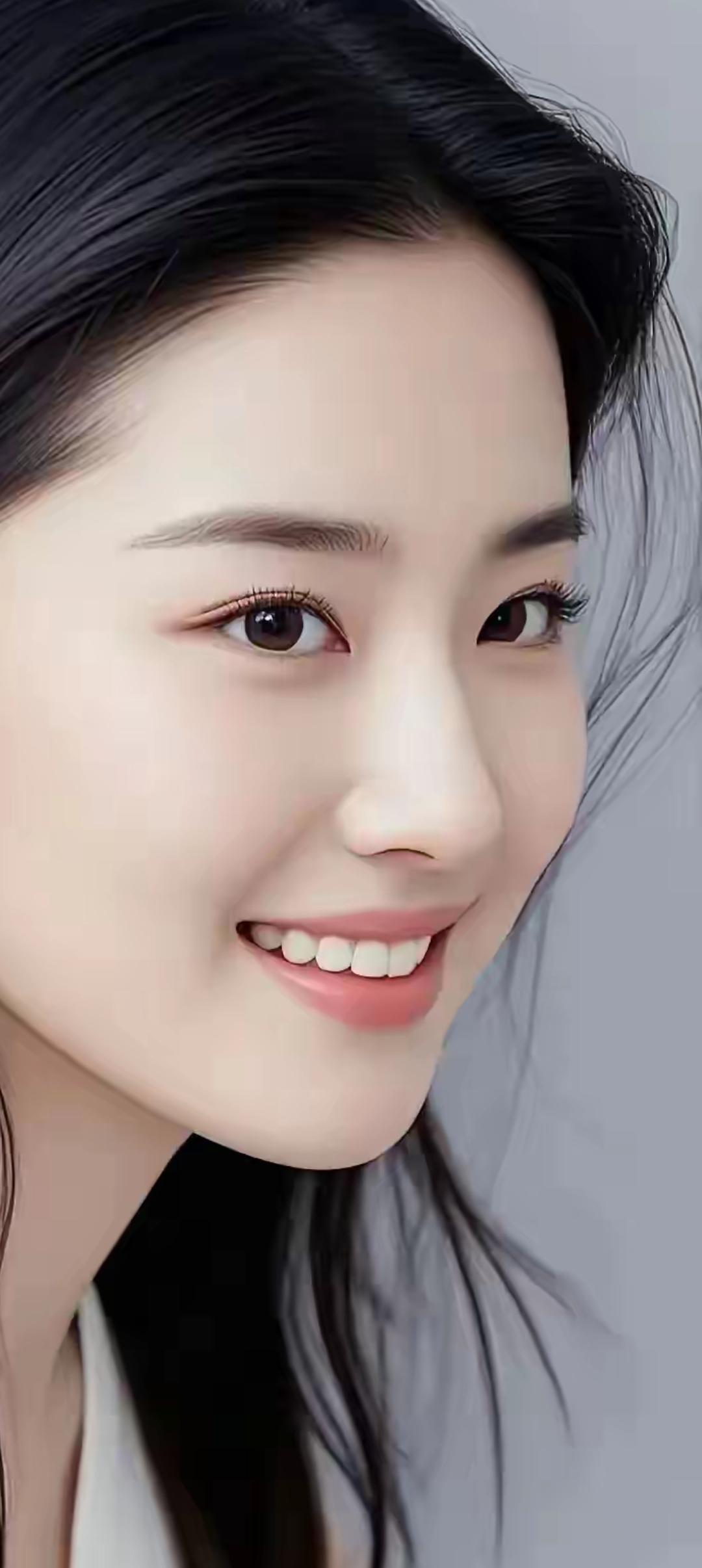 甜美笑容，元气满满，少女心爆棚！😊✨