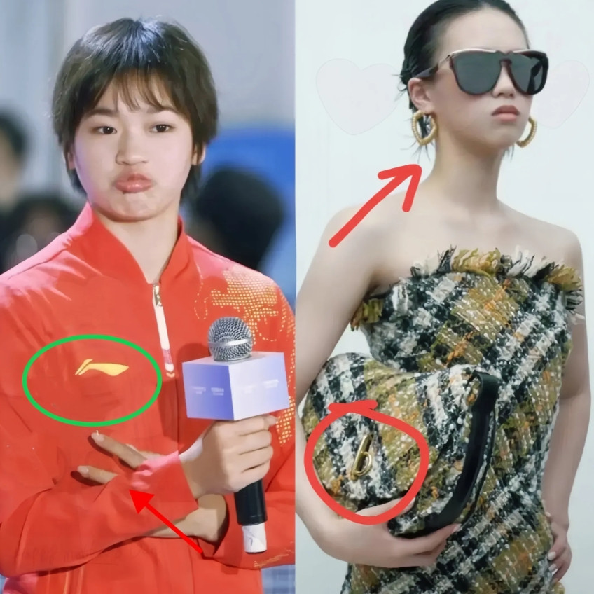 我问我妈，你觉得李宁代言人，是全红婵合适还是陈芋汐合适？答案一出口，直接把我