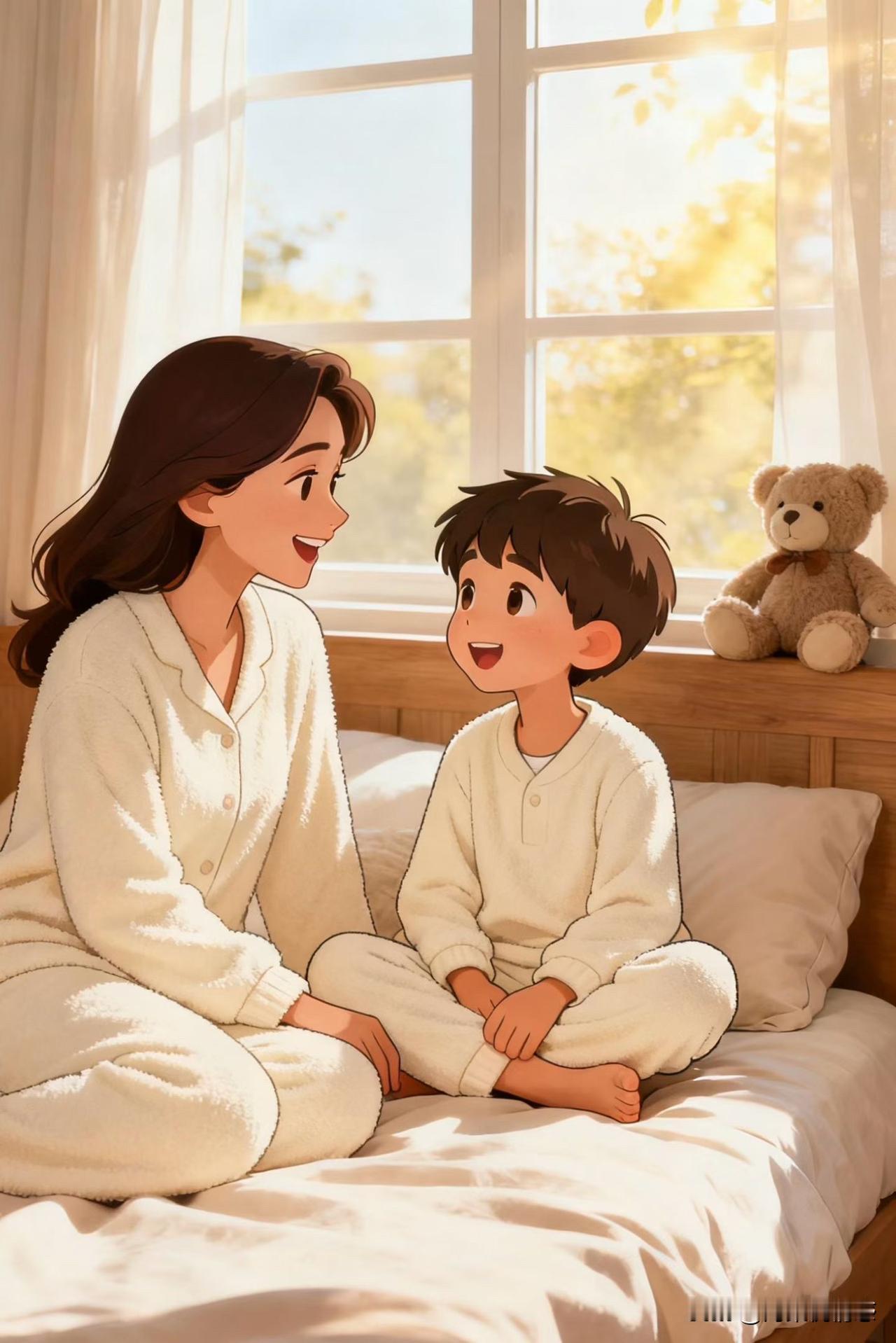 妈妈要经常跟孩子说宝贝，即使你犯了错爸爸妈妈依然很爱你每个人都会犯错，犯