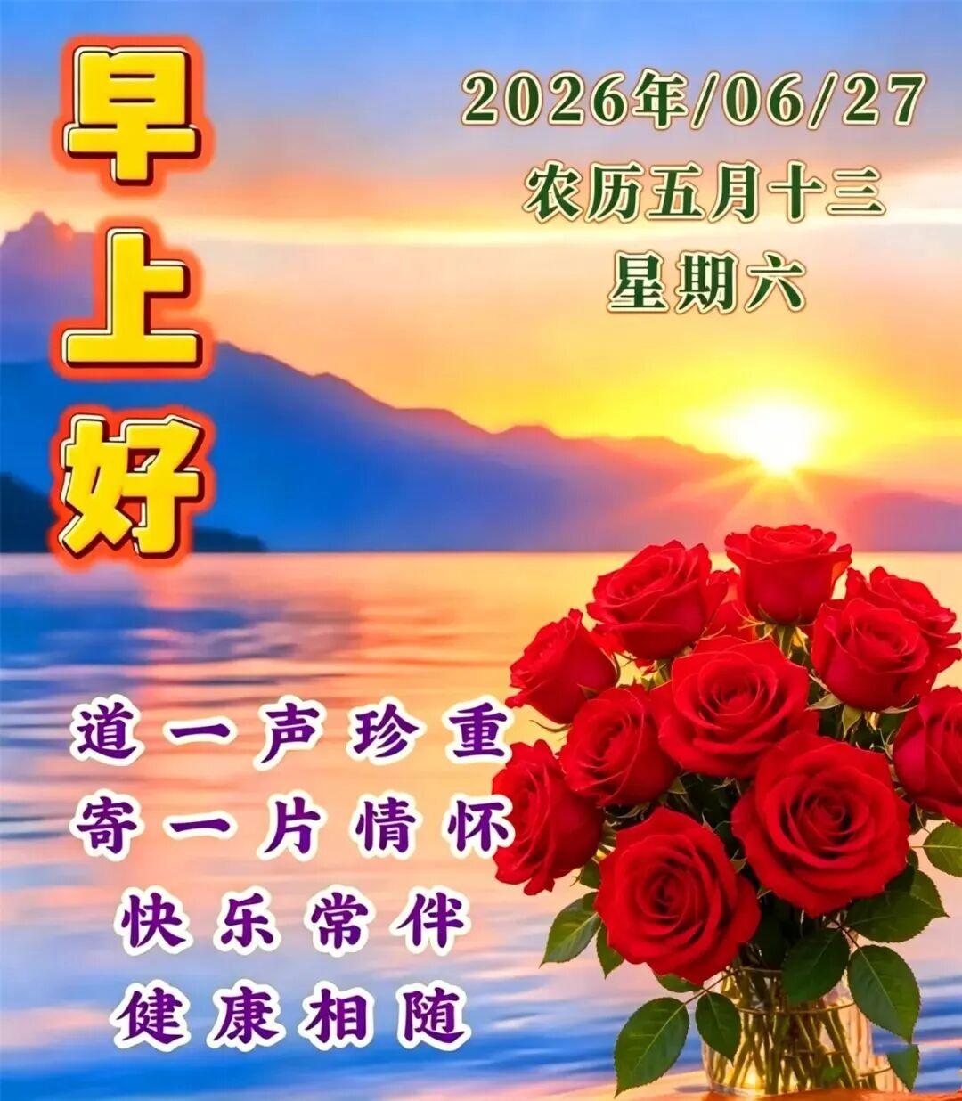 惬意周末如约而至，好好放松，好好治愈！保持微笑、放宽心态，轻松享受闲暇时光。伏天