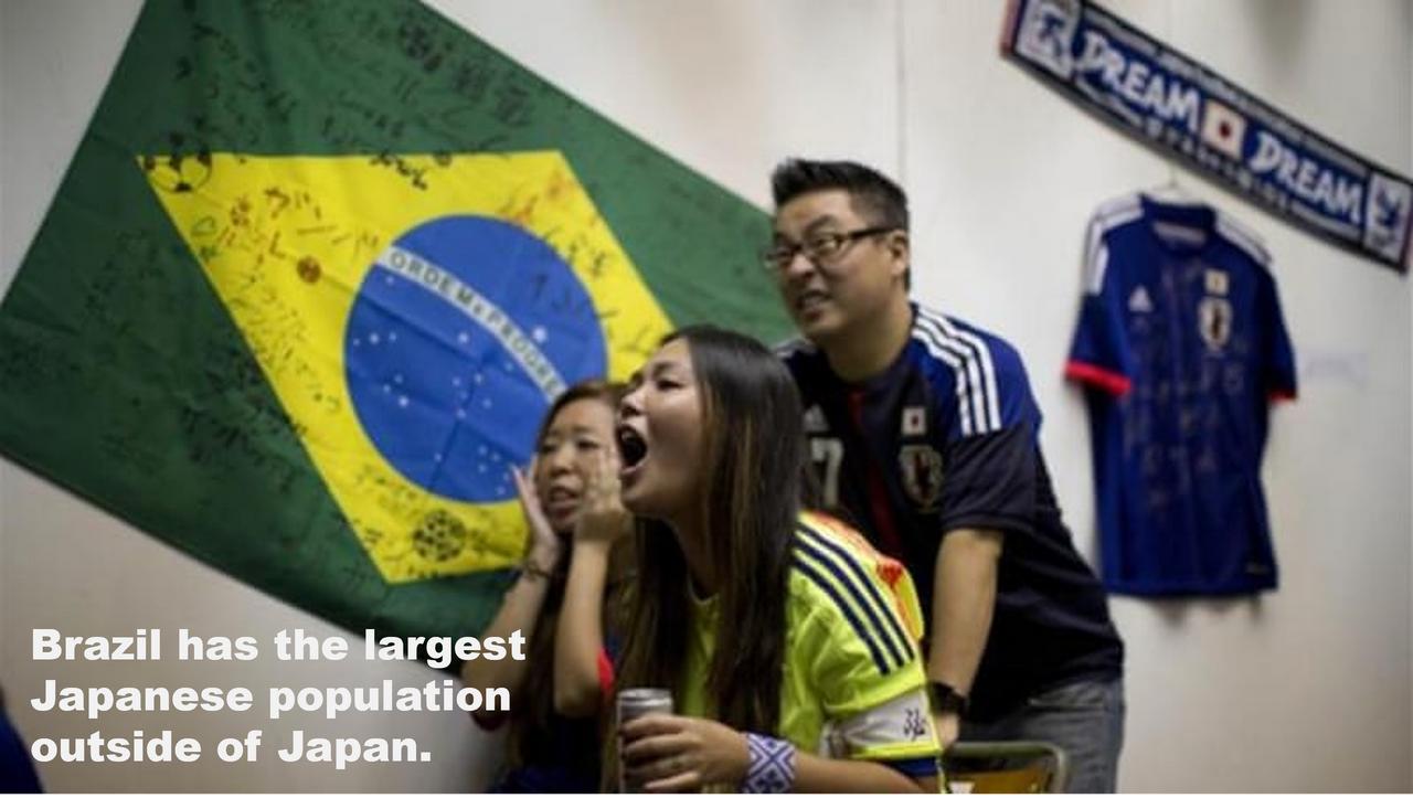 为何巴西是日本以外地区日本人口最多的国家？你可能会认为，日本和巴西这两个相距