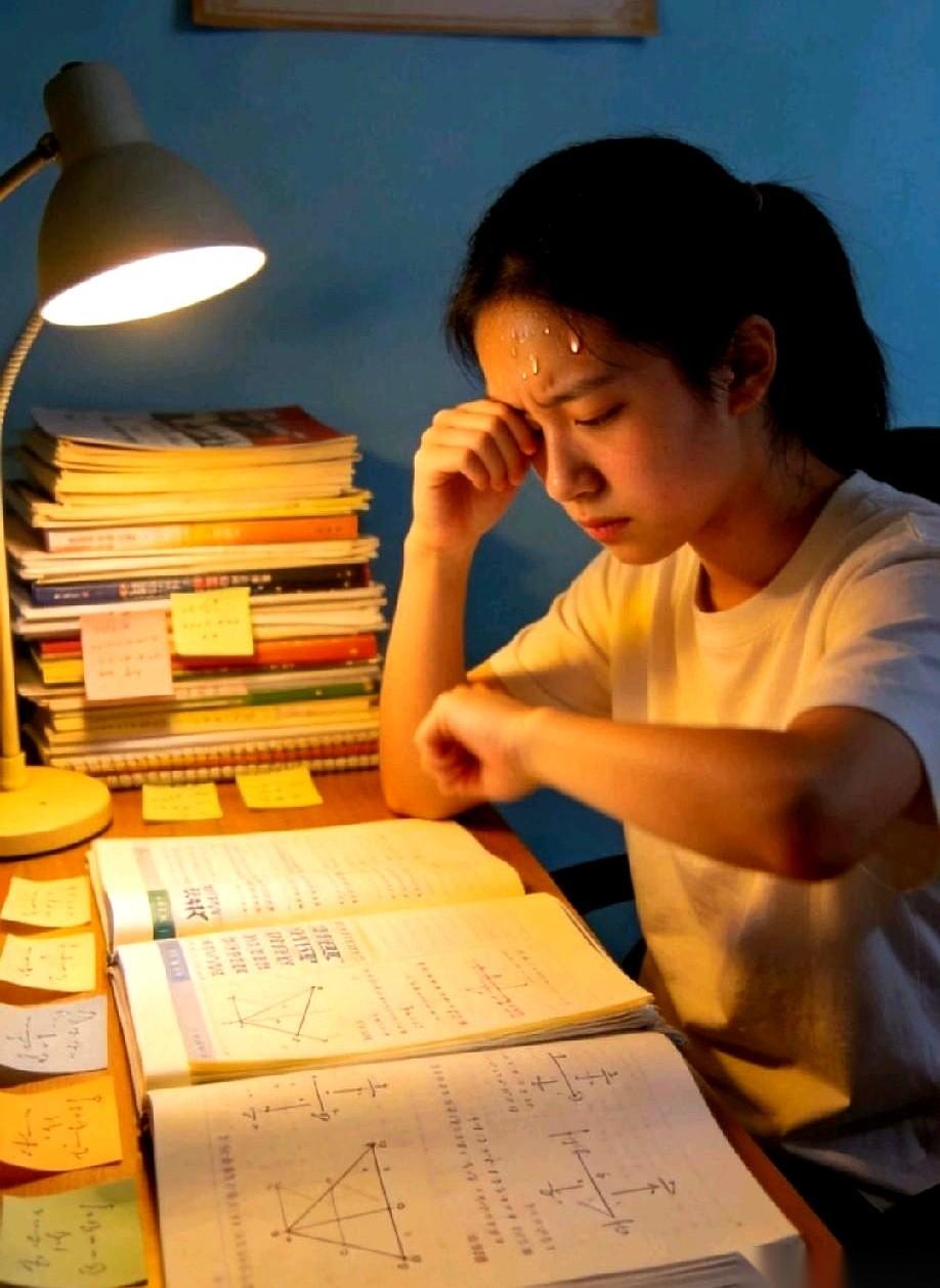 有人说，高中这场仗，痛苦分了五个等级。第一等的，你根本看不到他痛苦。晚自习，他