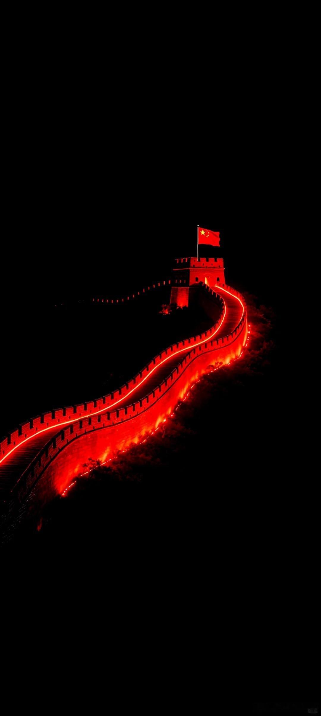 中国🇨🇳国风氛围感壁纸生在红旗下，长在春风里高清壁纸分享​​​