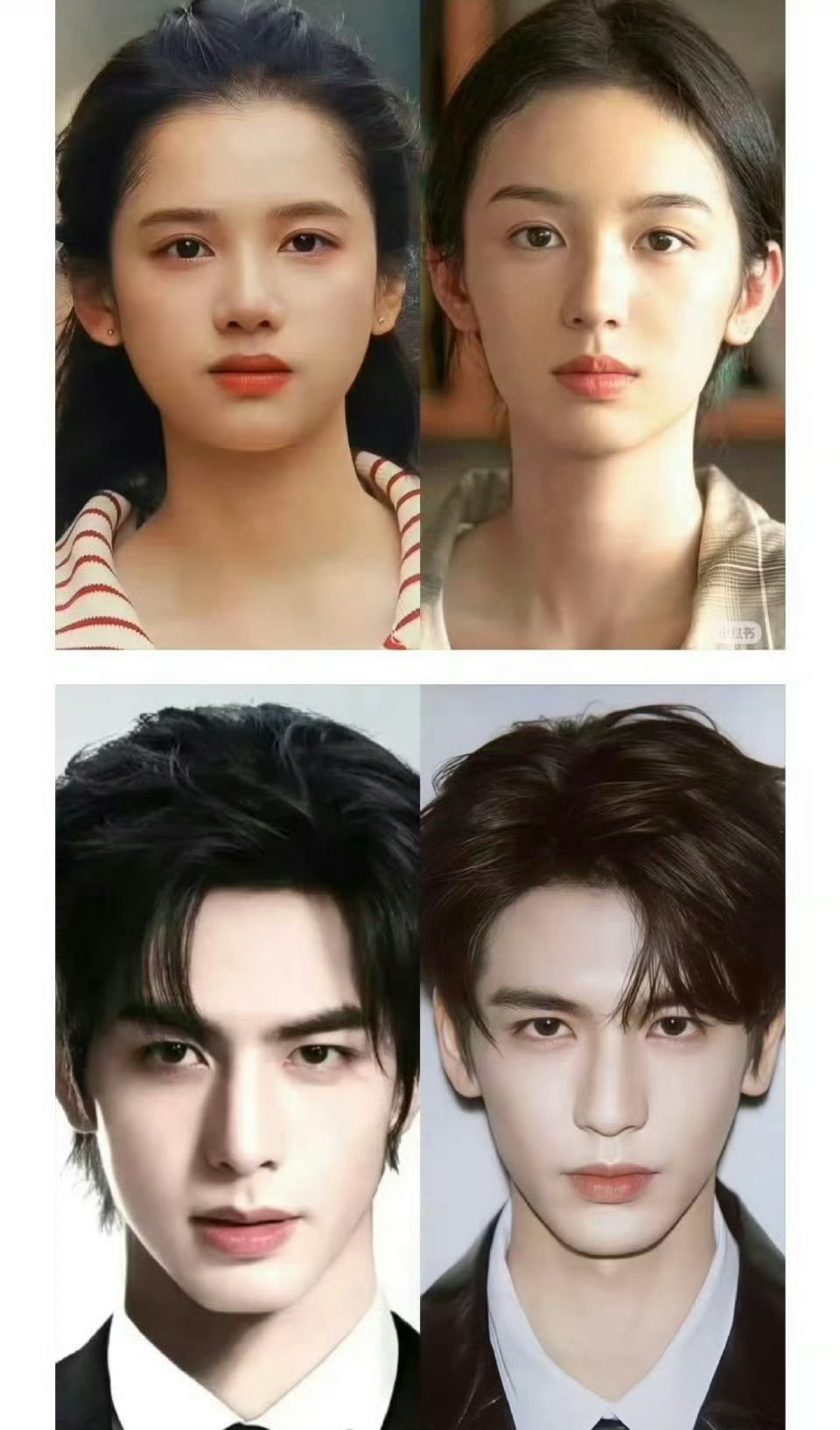 终于懂你们看张婧仪和周也的区别了，颜霸们！