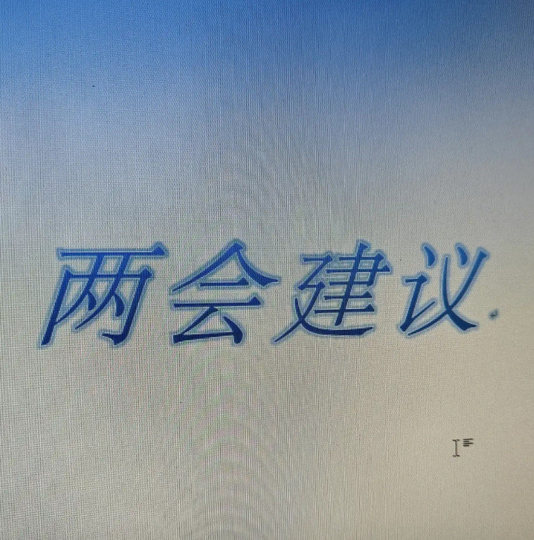 再过几天马上就要到两会时间了，咱们也替代表提一些建议，希望得到采纳：①.建议企