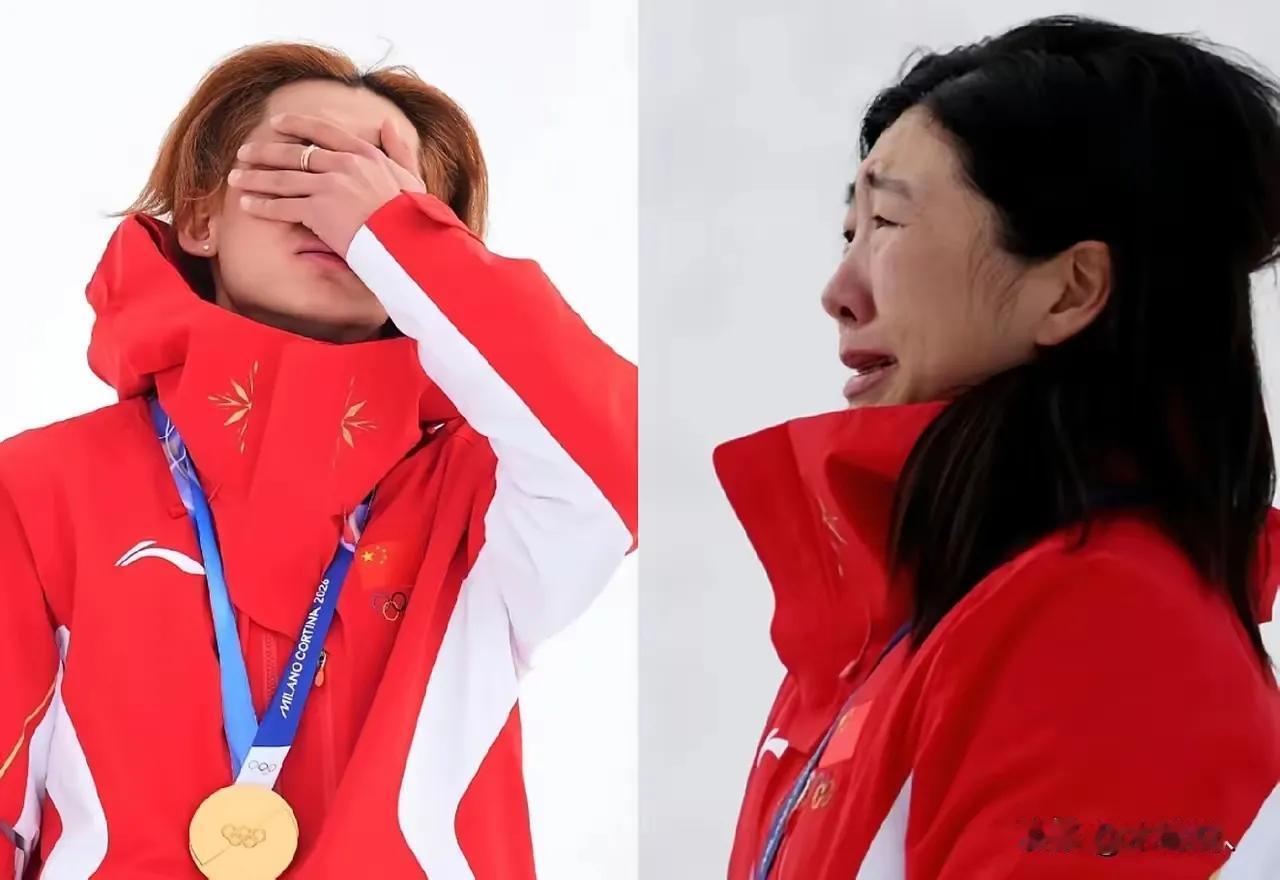 今晚，两个冠军都哭了！破防瞬间看哭全网！22岁苏翊鸣，生日当天顶住巨大压力