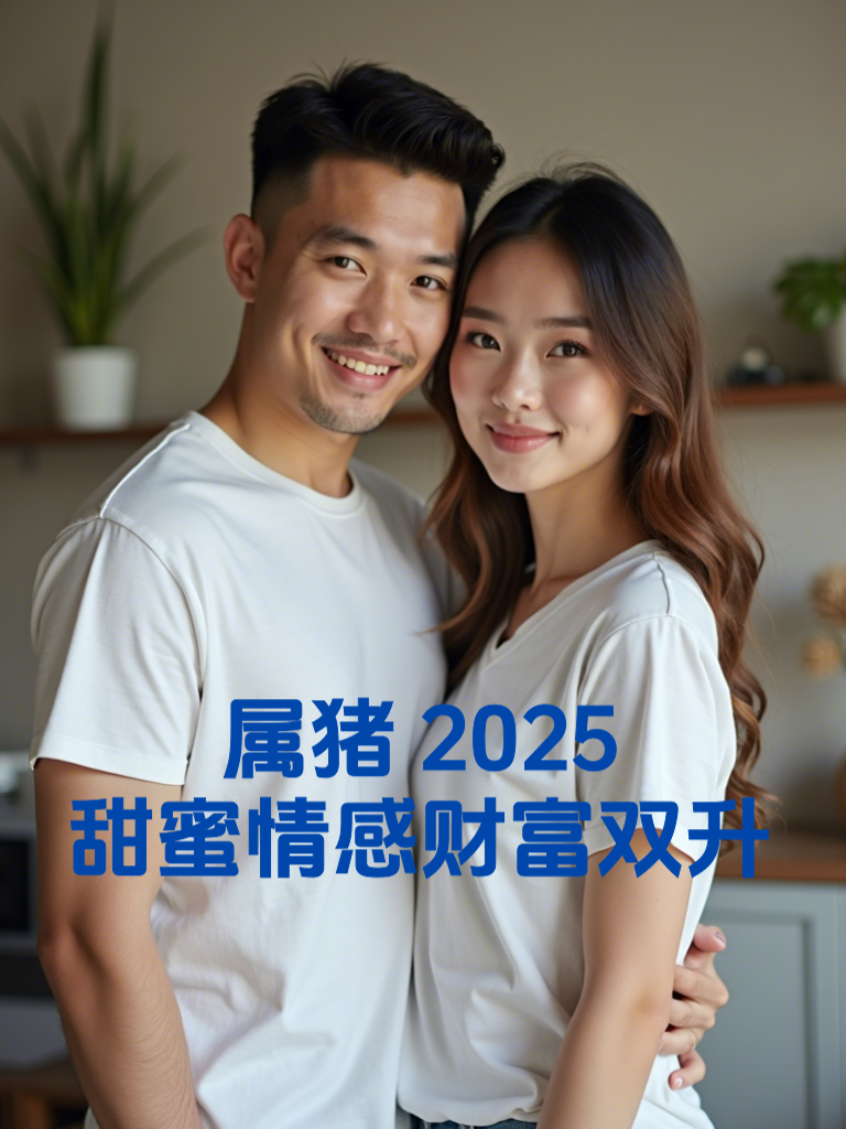 属猪2025甜蜜情感财富双升