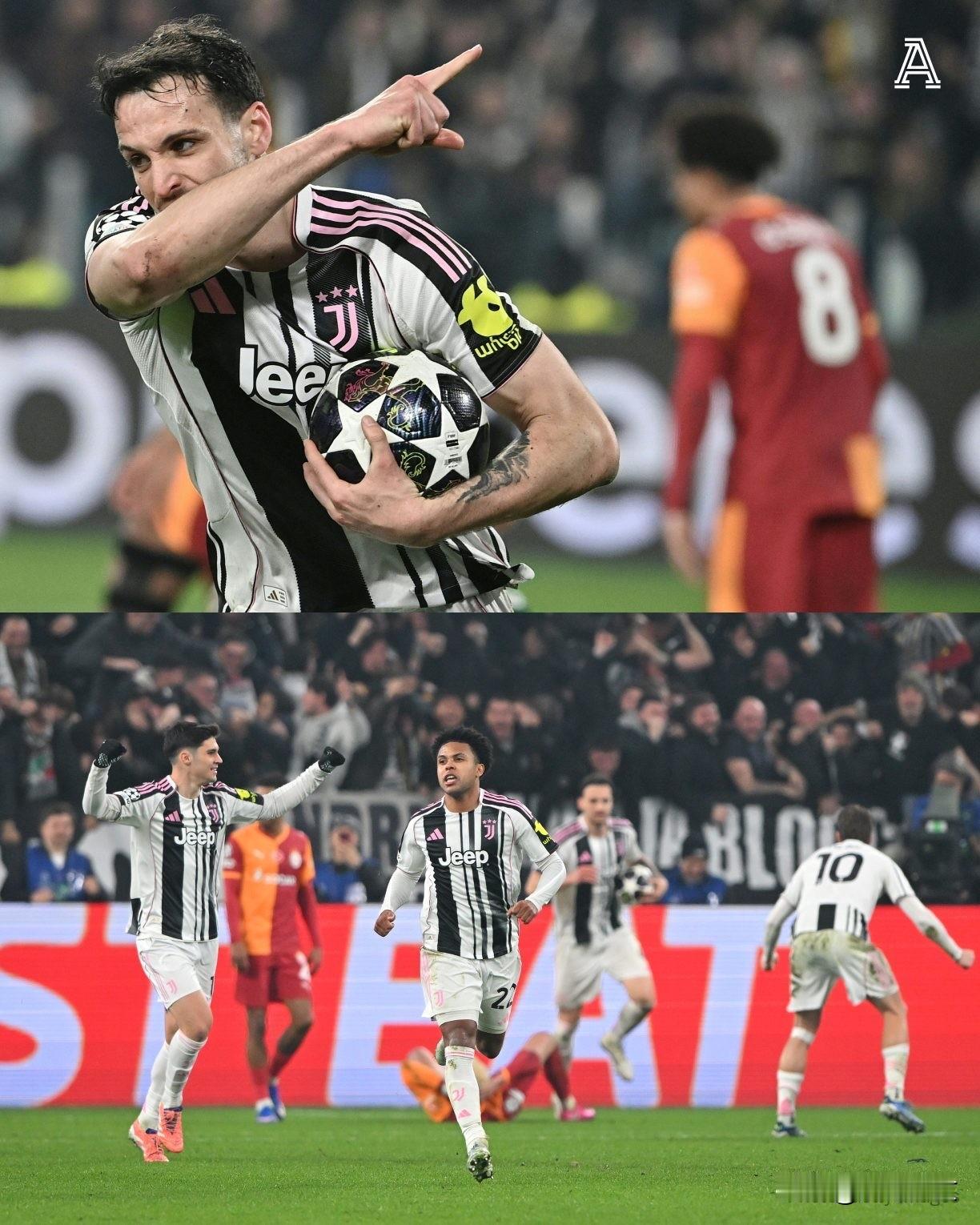 尤文图斯差点就翻盘了！欧冠1/8决赛附加赛次回合常规时间，尤文图斯主场3比0