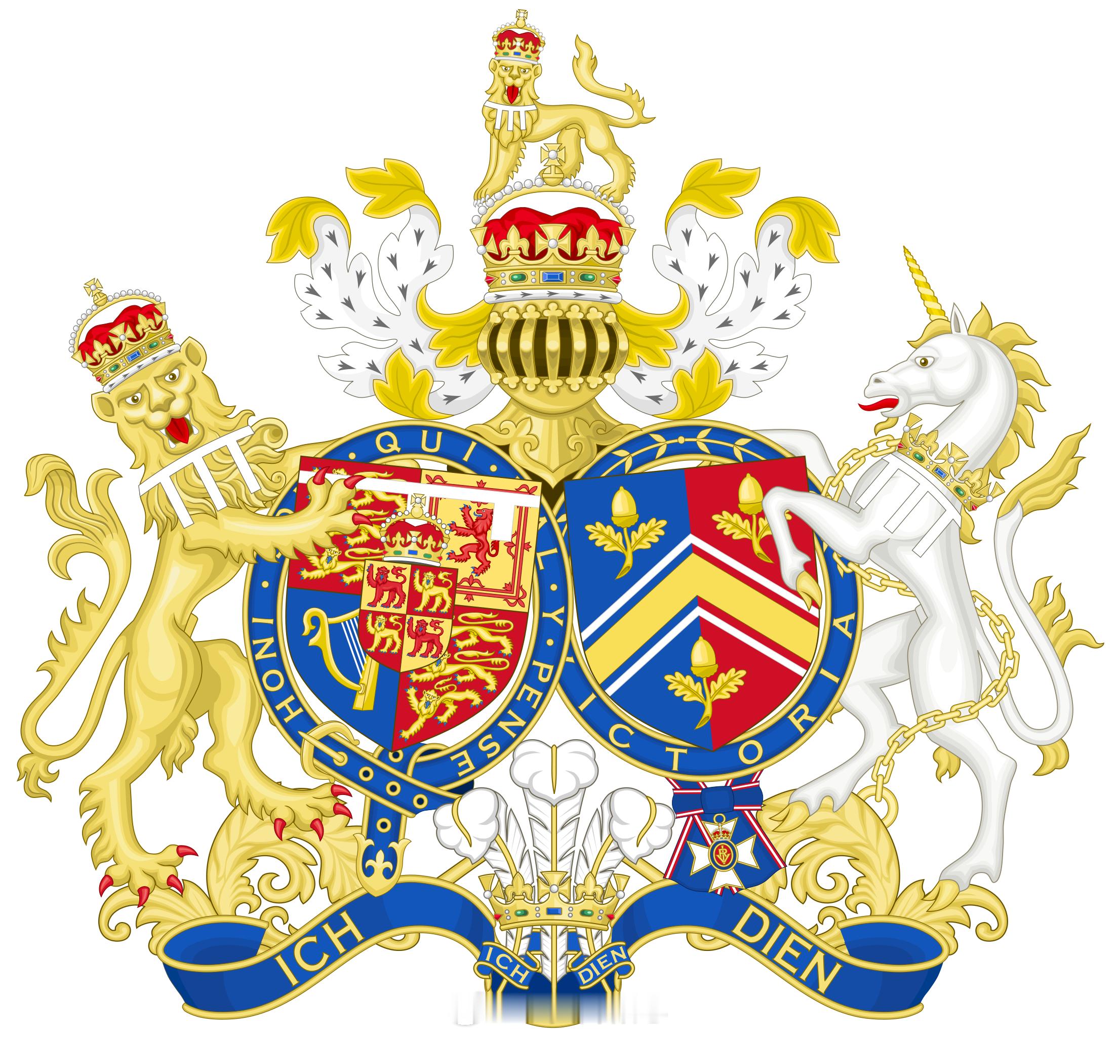 整整3️⃣年了，我终于在皇家文艺汇演节目单上看到新版联合纹章，威尔士亲王夫妇终于