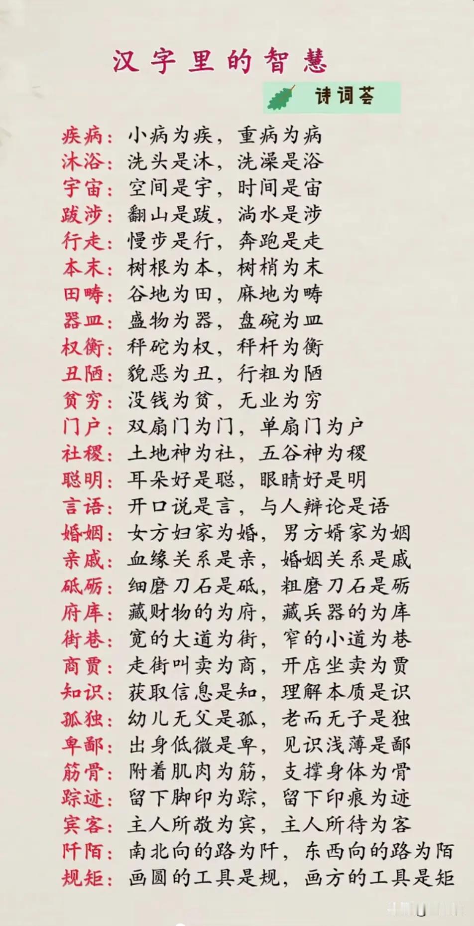 汉字里的智慧，带你领略传统文化的魅力！📚🌿
