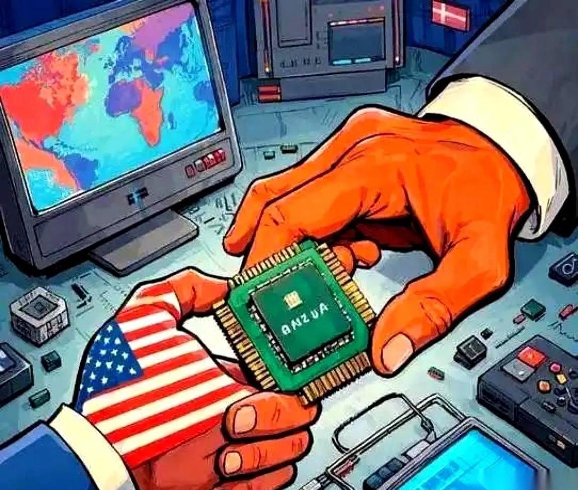 说白了，就是摊牌了。你敢信？美国卡芯片的狠招刚升级到“撕豁免权”，咱们反手就亮