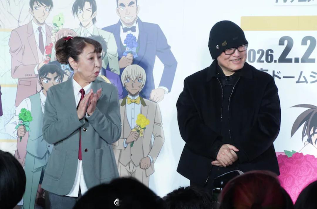 《名侦探柯南》动画30周年纪念展，原作者青山刚昌、柯南声优高山南、工藤新一声优山