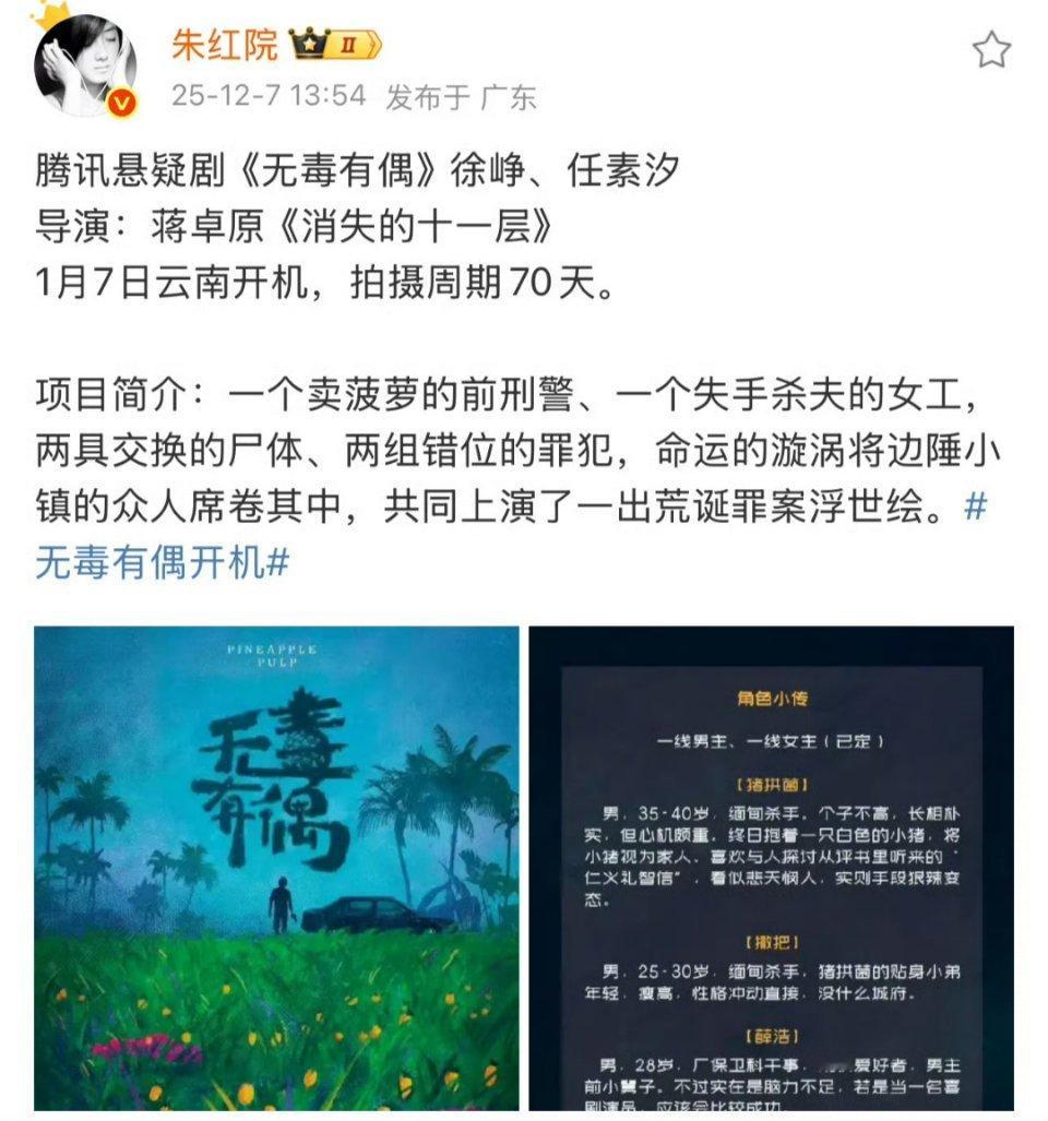 徐峥也来演电视剧了，不过班底好像没想象中的好。导演不认识